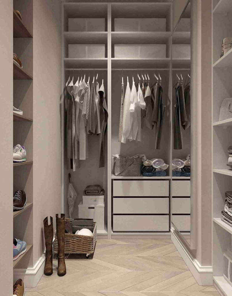 wardrobe design, Start with wardrobe design and solve all storage problems