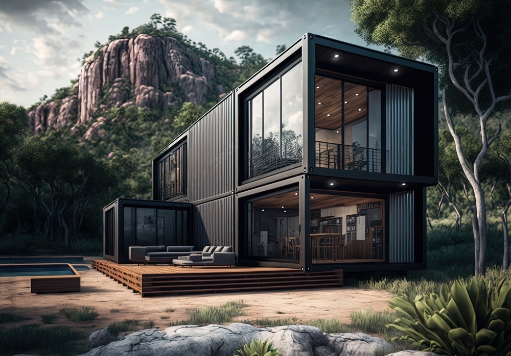 luxury shipping container homes
